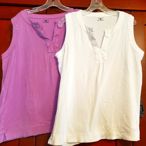 Two Jones New York Sport XL Sleeveless Tops - Picture 1 of 5